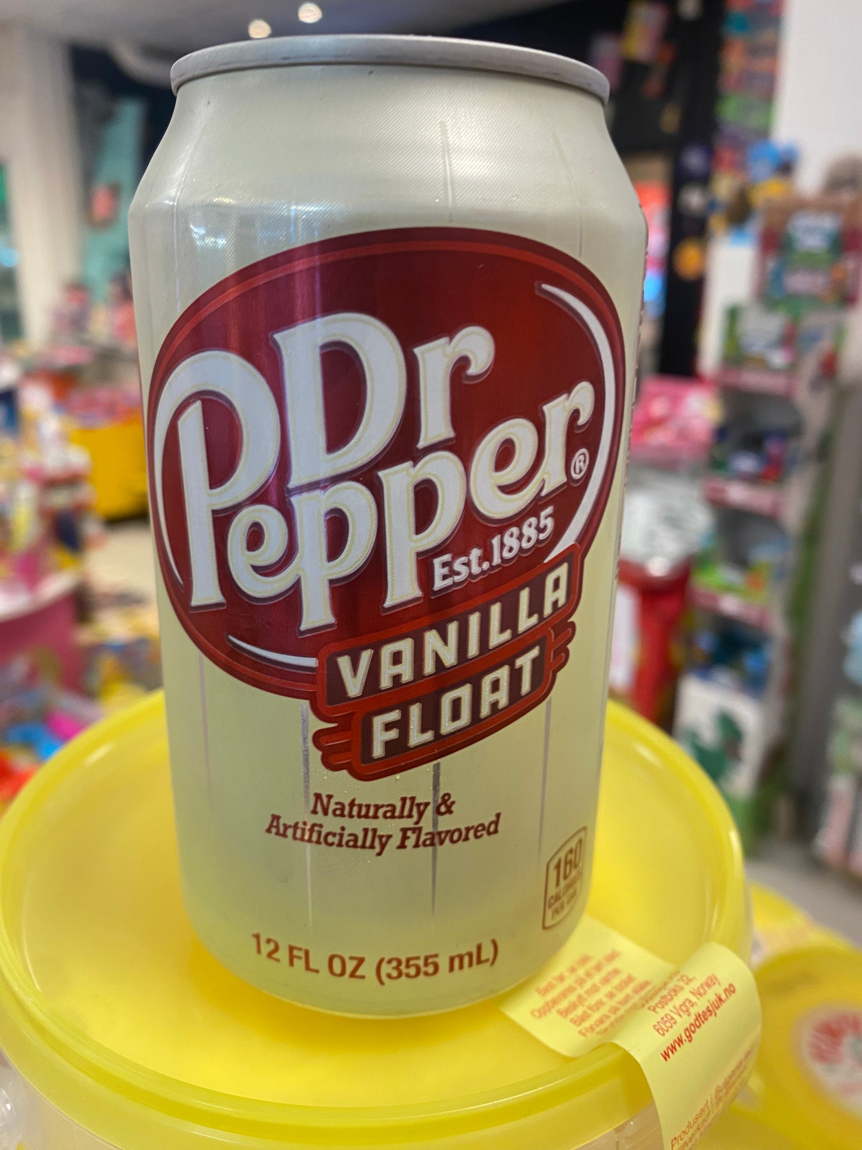 Dr.Pepper vanilla float USA