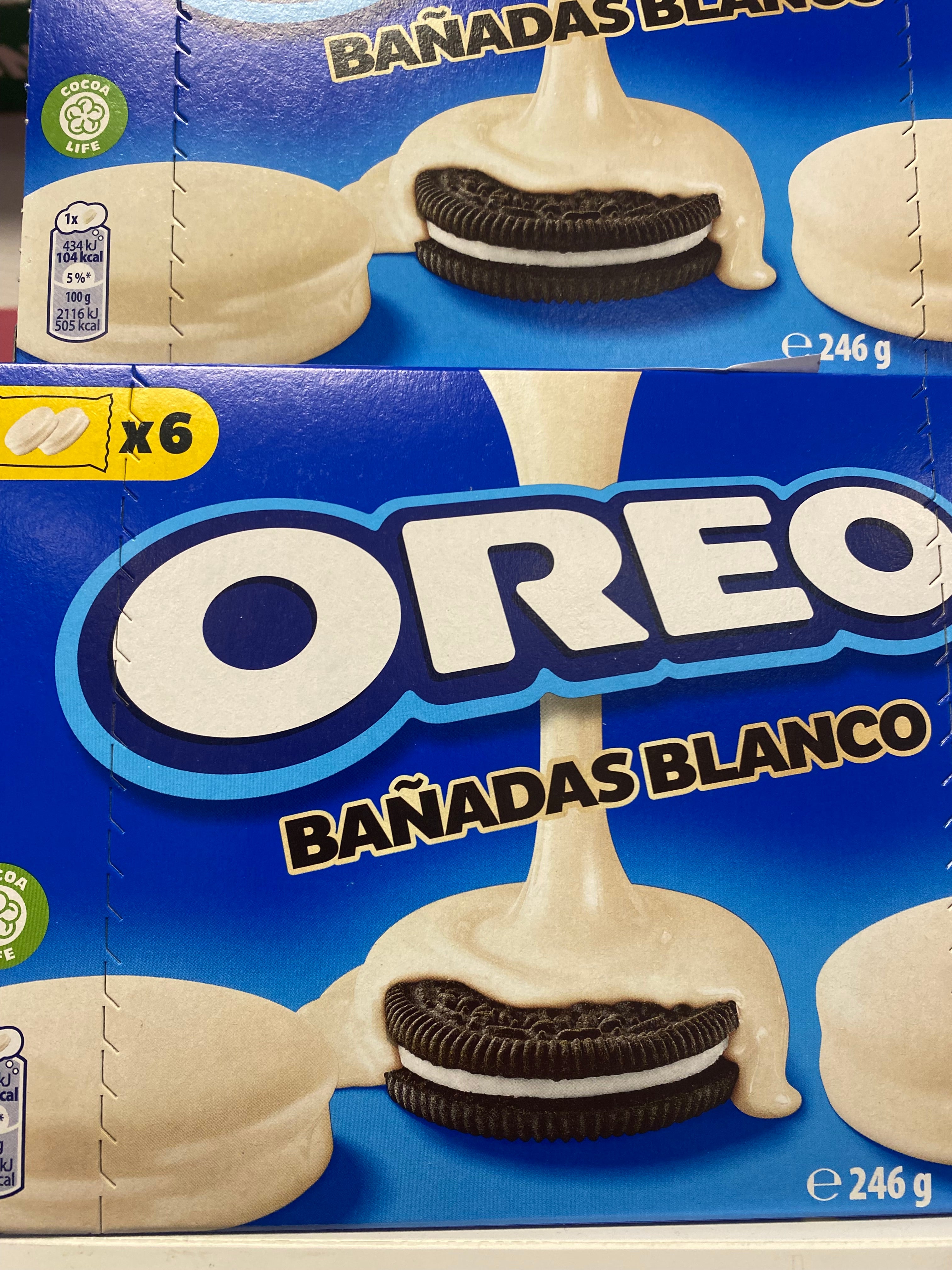 Oreo hvit sjokolade