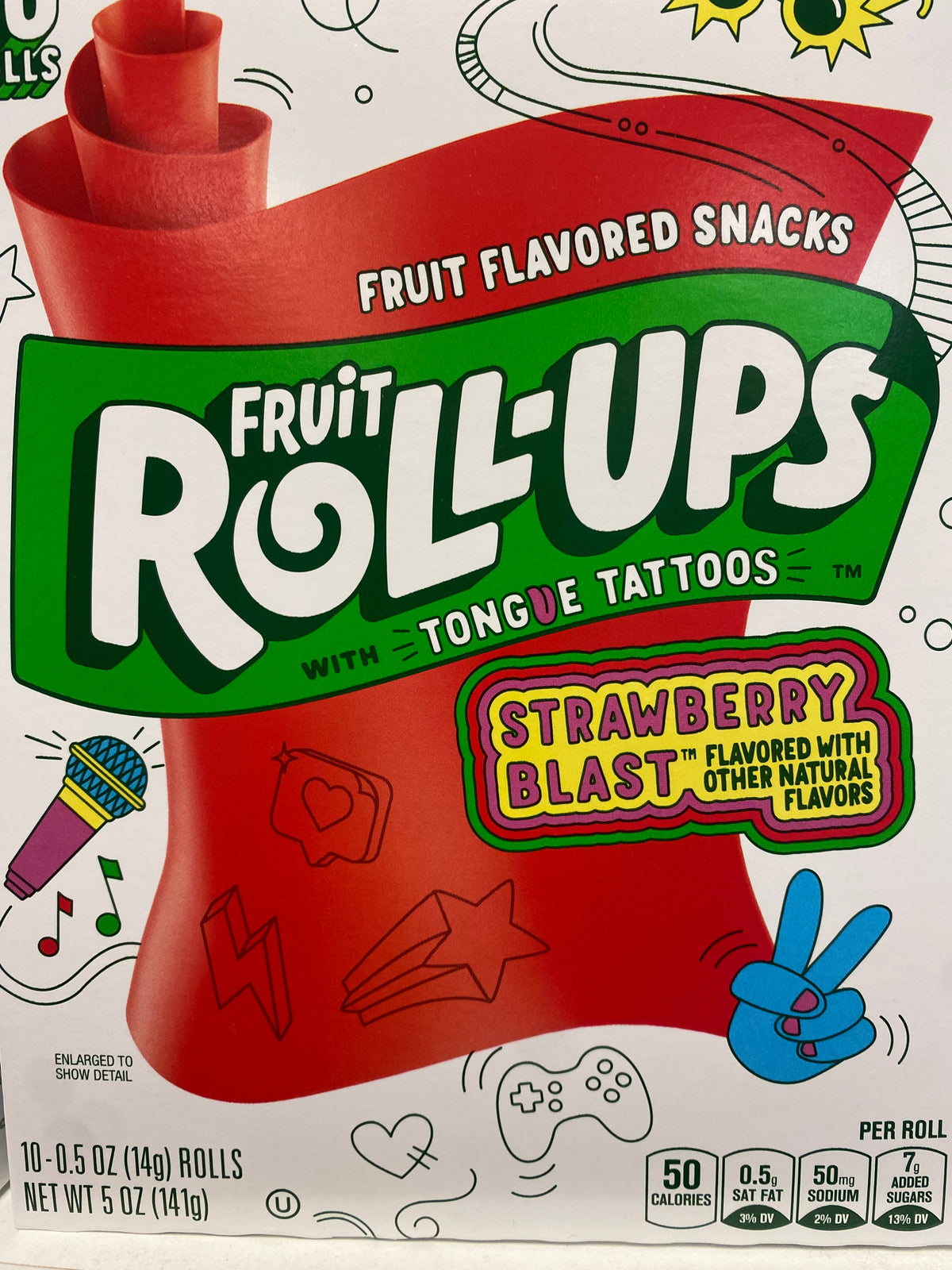 Roll-UPs strawberry 10stk