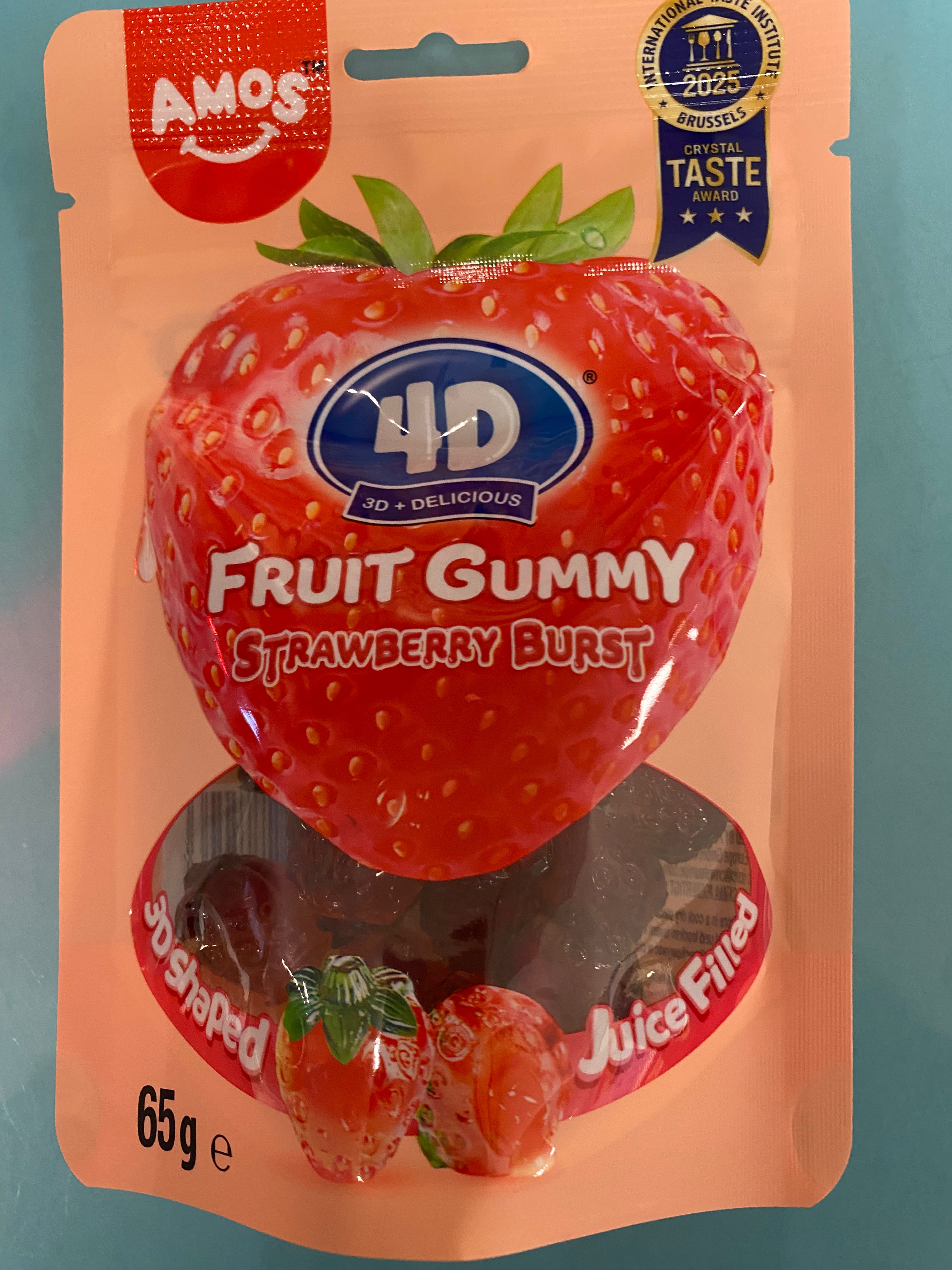 Fruit 4D Gummy strawberry