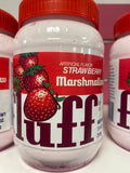 Marshmallows fluff strawberry