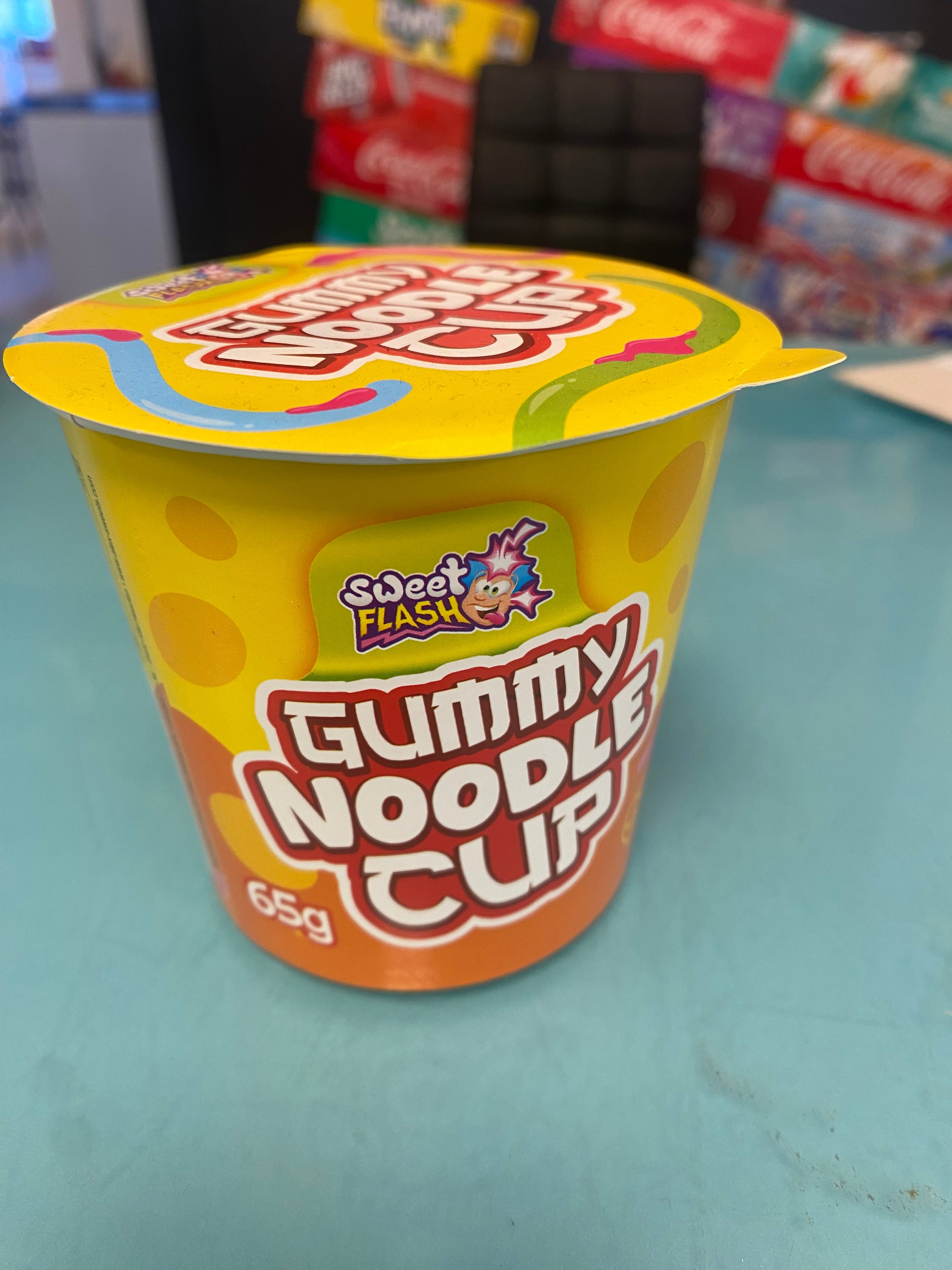 Gummy noodles
