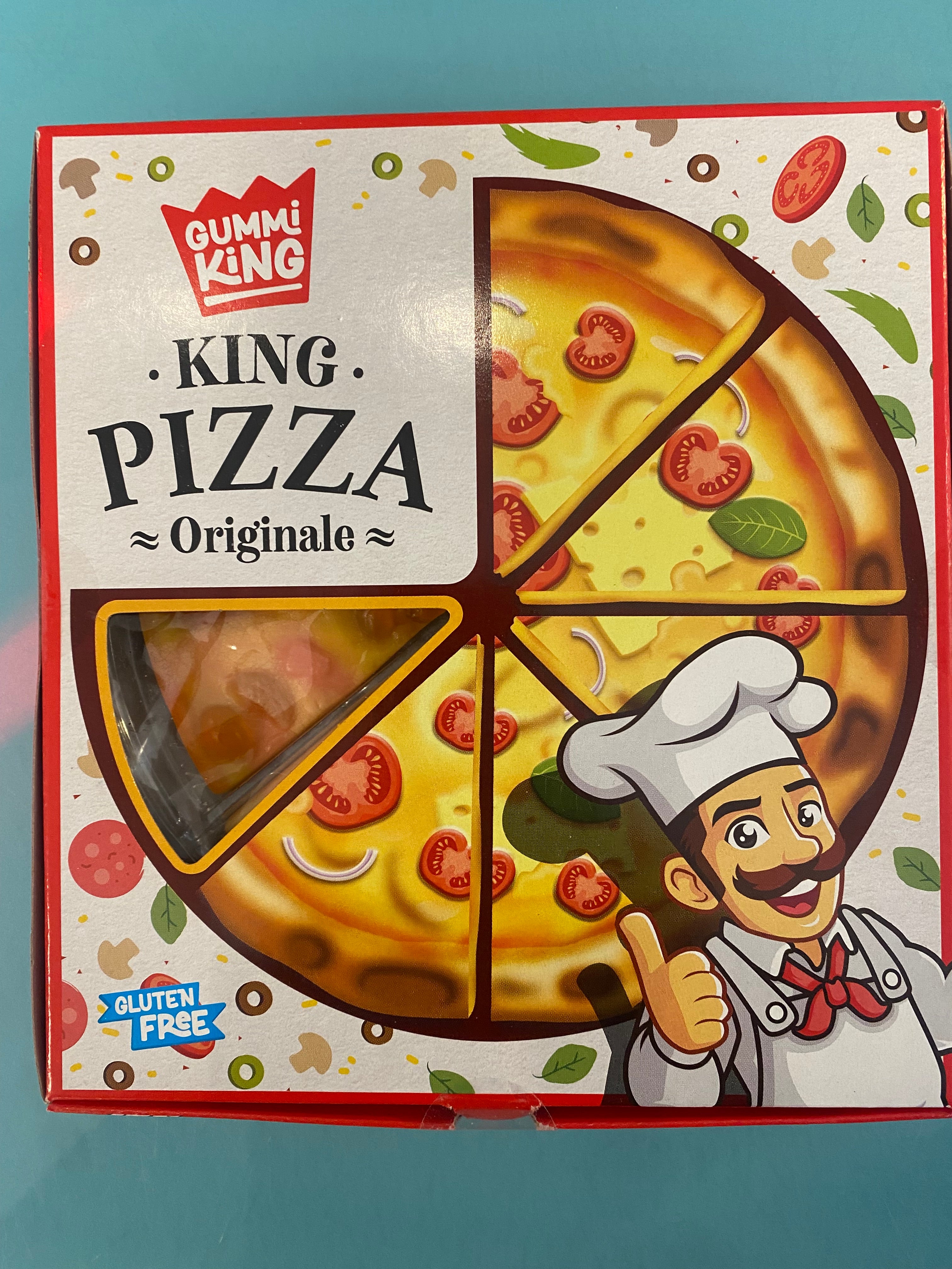 Gummy pizza