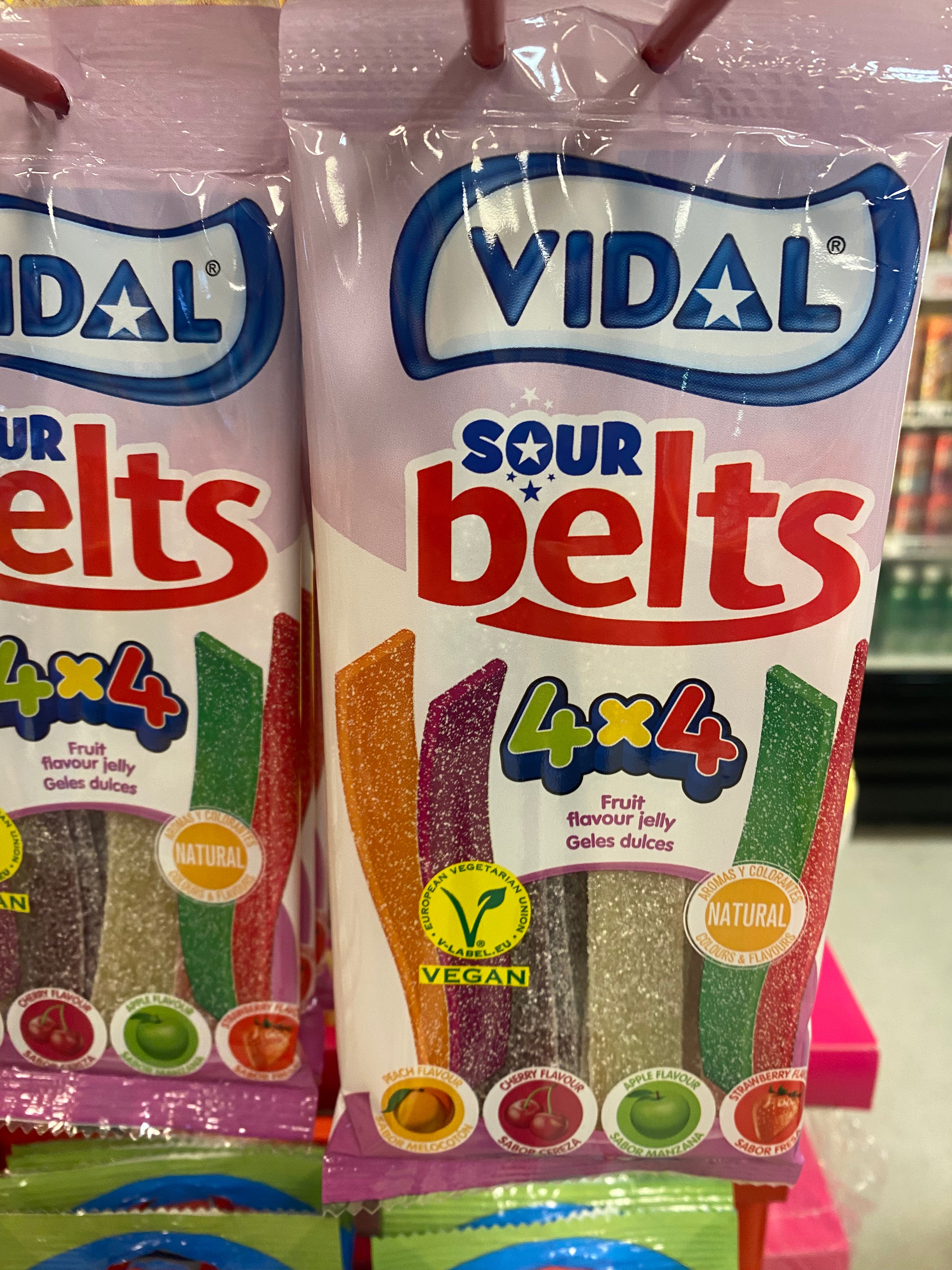 Vidal sour belts
