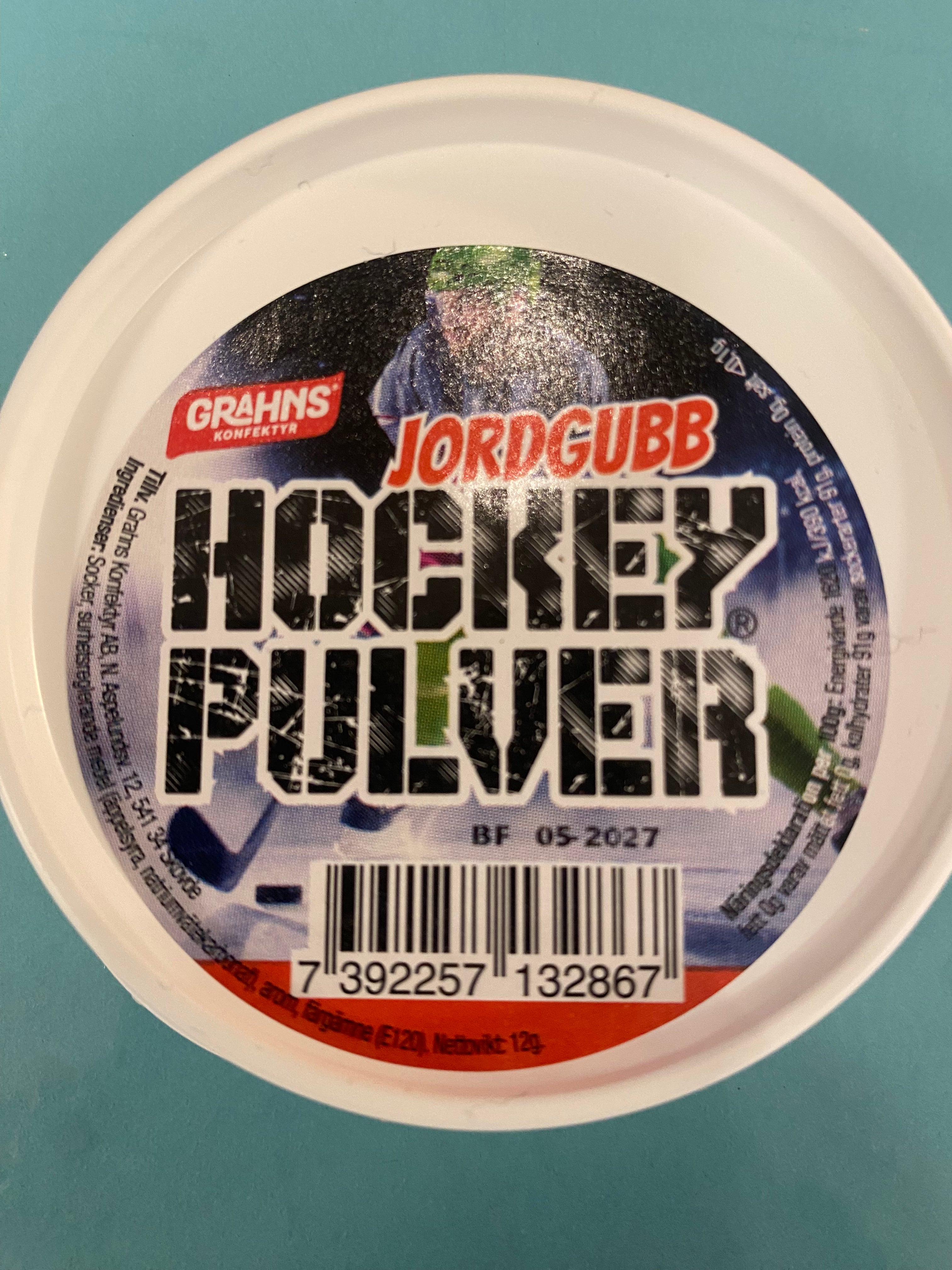 Hockey pulver jordbær