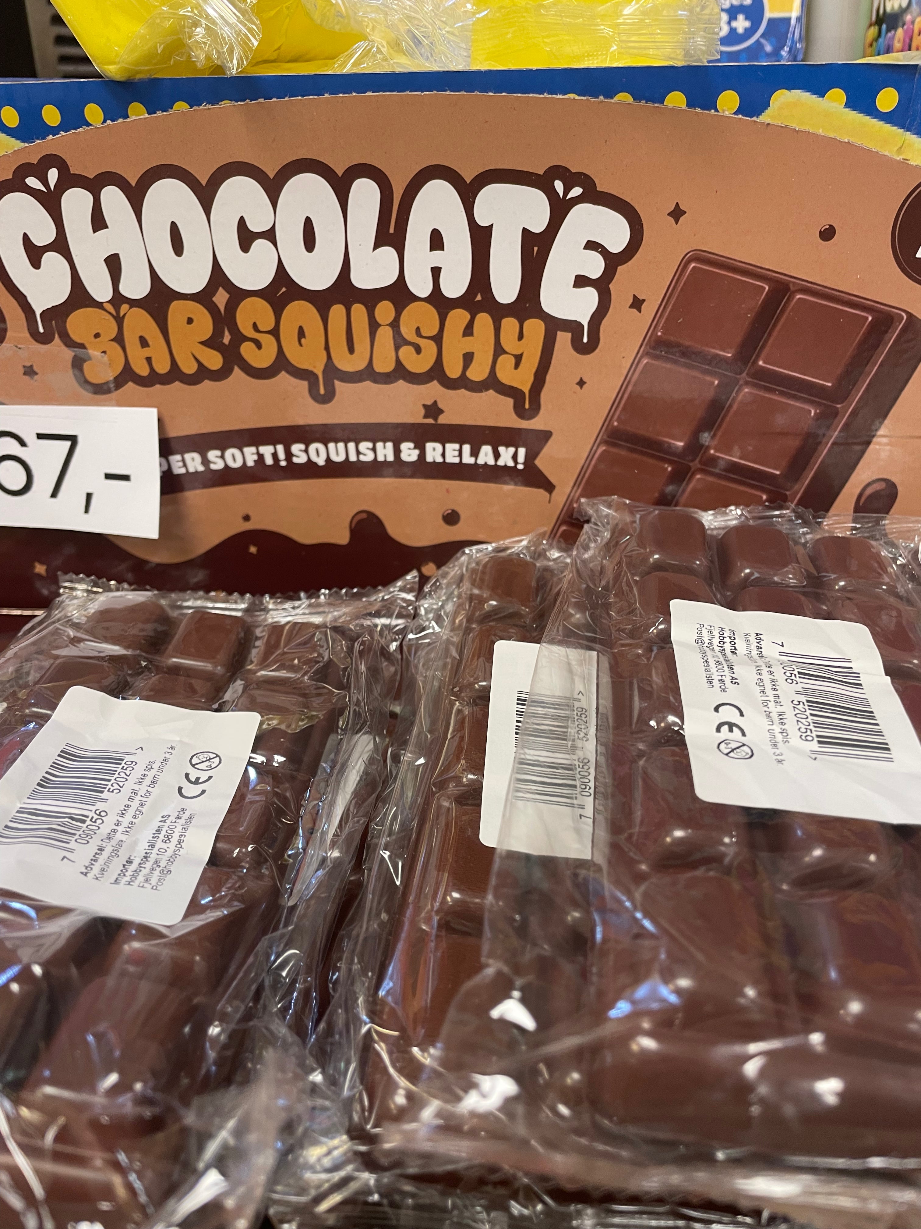 Chocolate Squishy bar