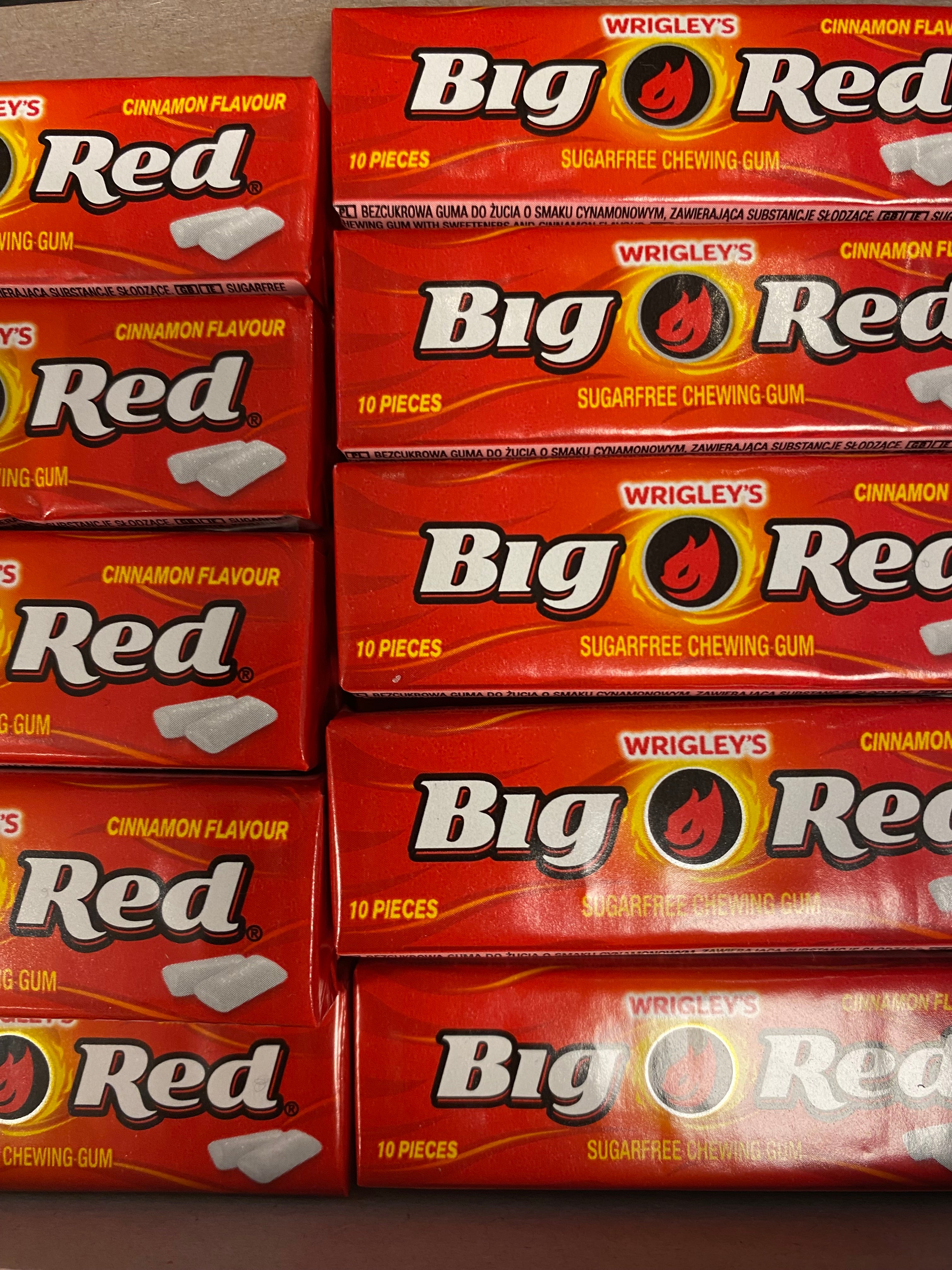 Big red chewing gum