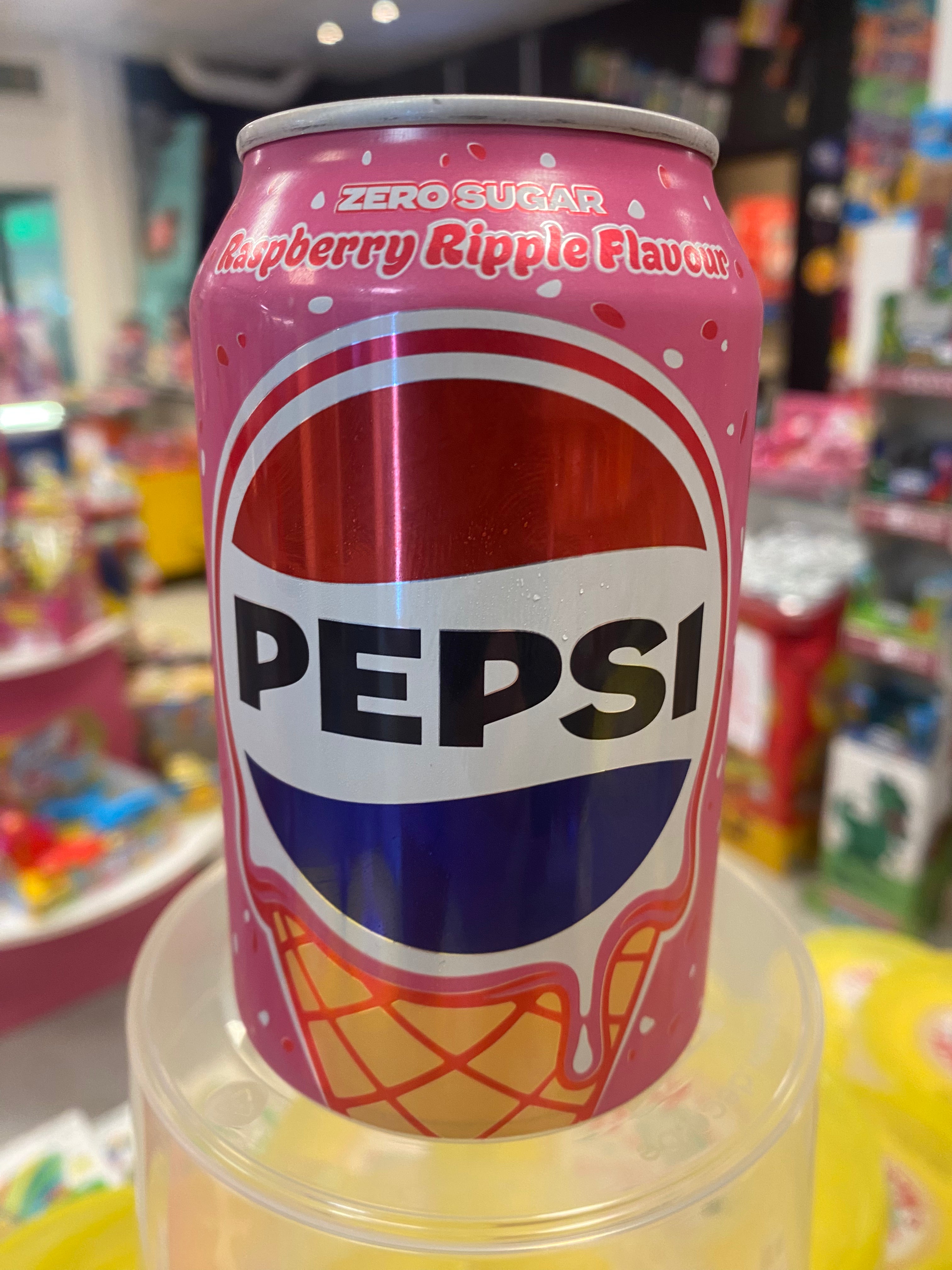 Pepsi Cherry ripple sugar free