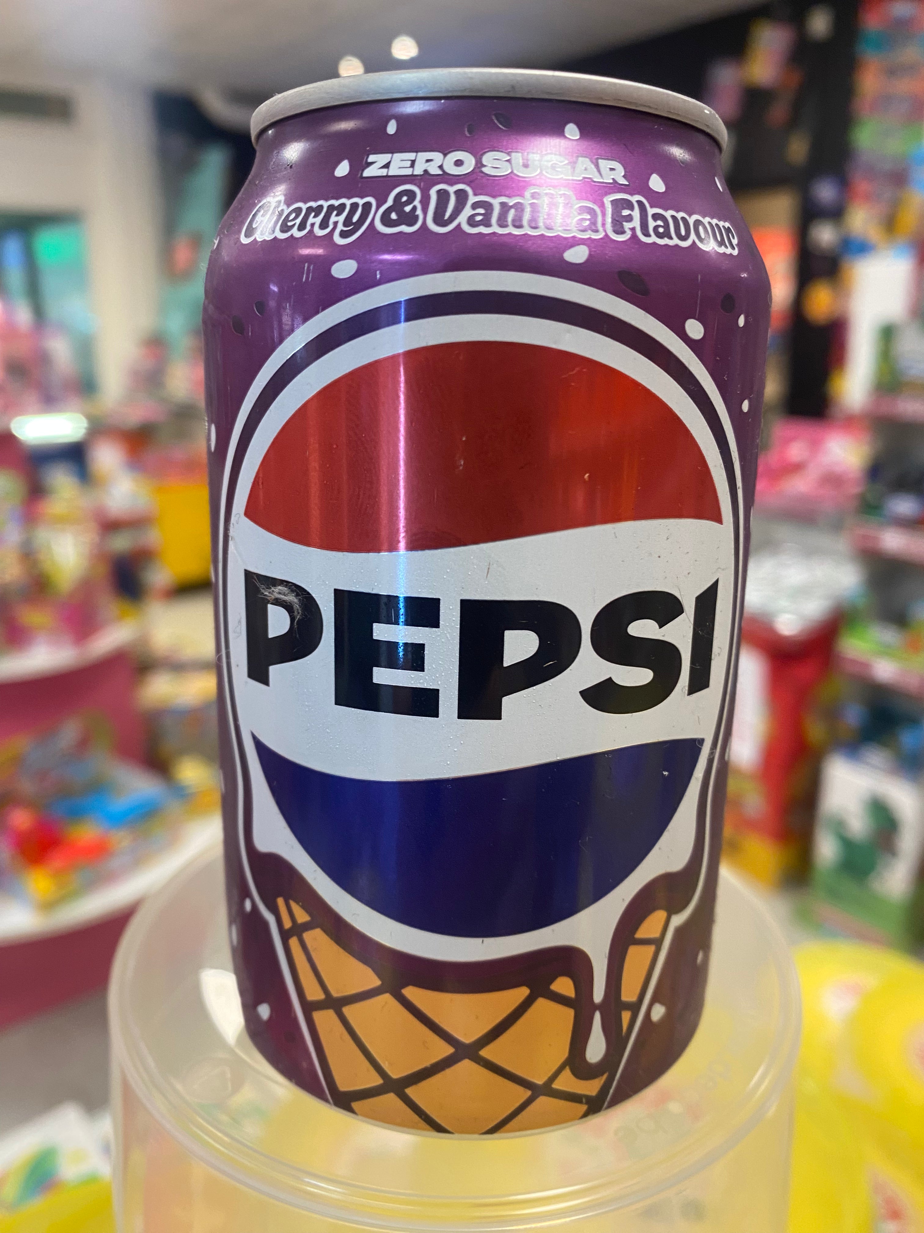 Pepsi Cherry vanilla sugar free