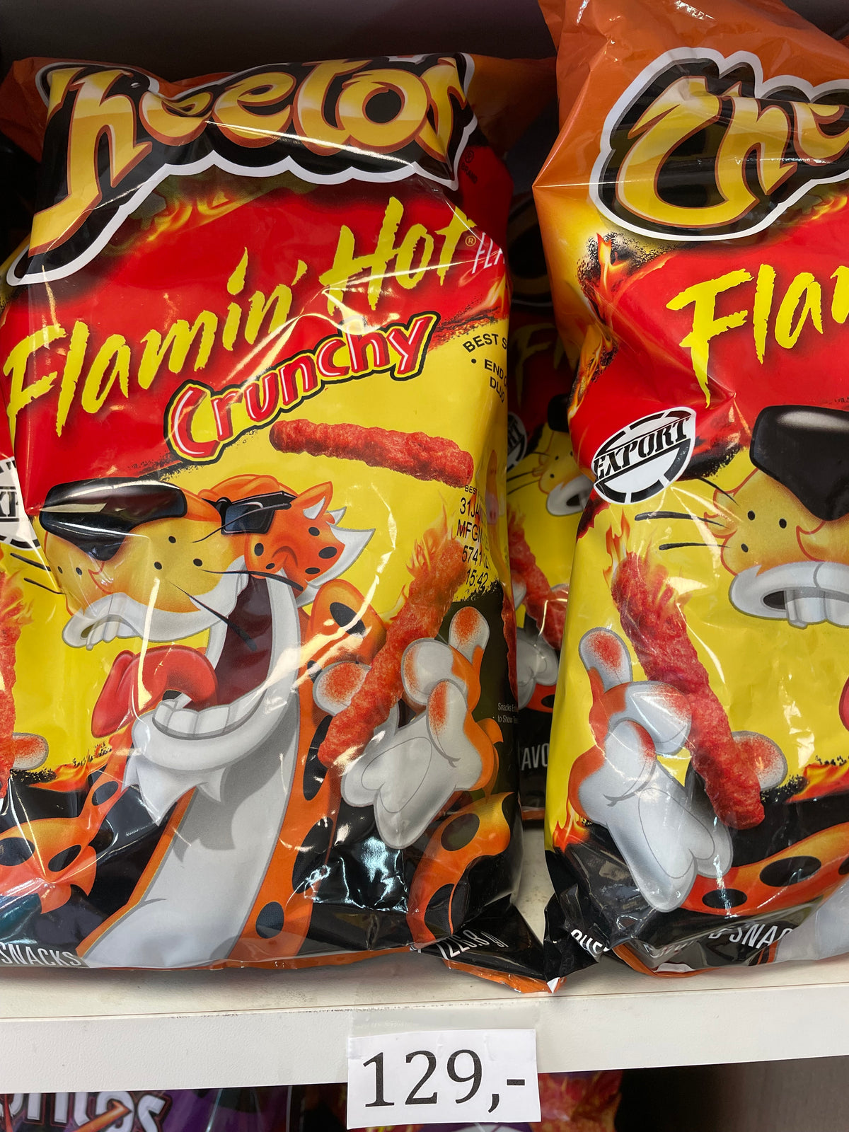 Cheetos flamin hot 226gr
