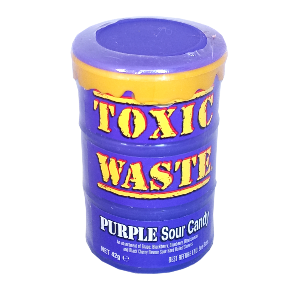 Toxic Waste Purple Sour Candy